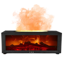 LED Fireplace Simulation Essential Oil Diffuser