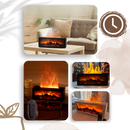 LED Fireplace Simulation Essential Oil Diffuser