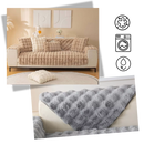 Luxurious Polyester Plush Couch Covers