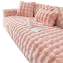 Luxurious Polyester Plush Couch Covers