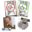 Magnetic Door Stopper in Stainless Steel