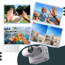 Magnetic Mounting Insta 360 hands Free Camera