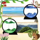 Mesmerizing Motion Sand Art Pictures