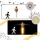 Motion Sensor Rechargeable Lampe Torche