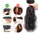 Natural Handwoven Hair Extension Clips