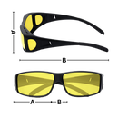 Night driving clarity glasses