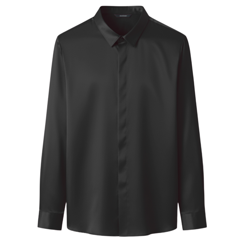 Non Iron Silk Blend Men's Polo