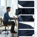 Non Iron Silk Blend Men's Polo