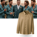 Non Iron Silk Blend Men's Polo