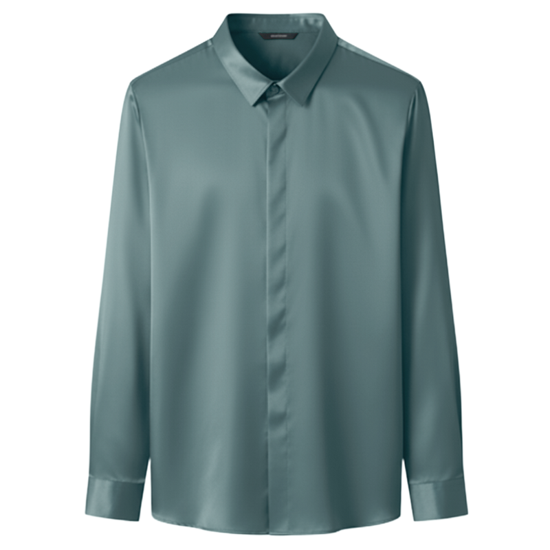 Non Iron Silk Blend Men's Polo