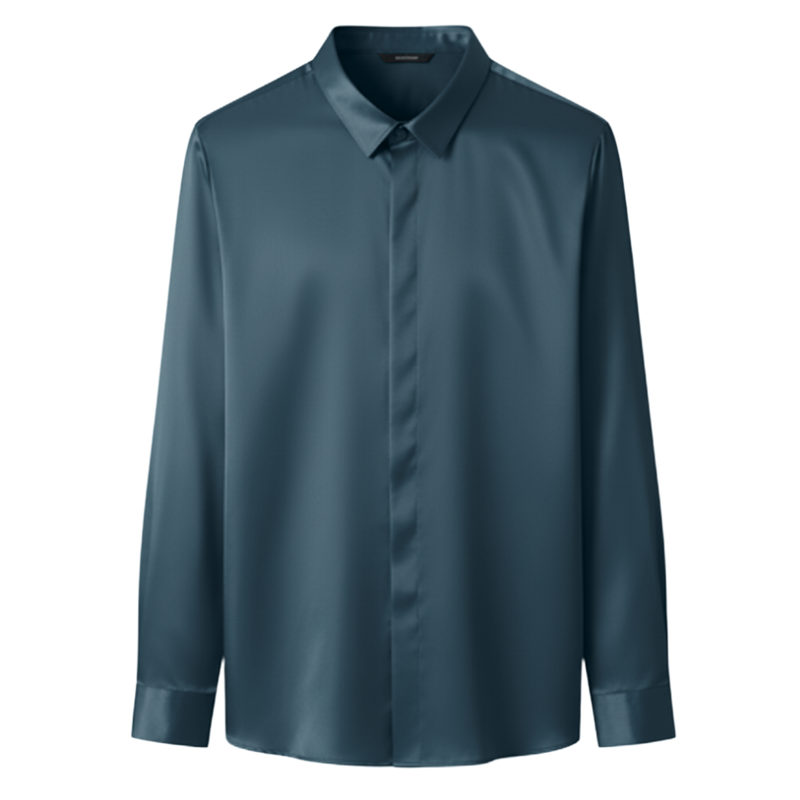 Non Iron Silk Blend Men's Polo