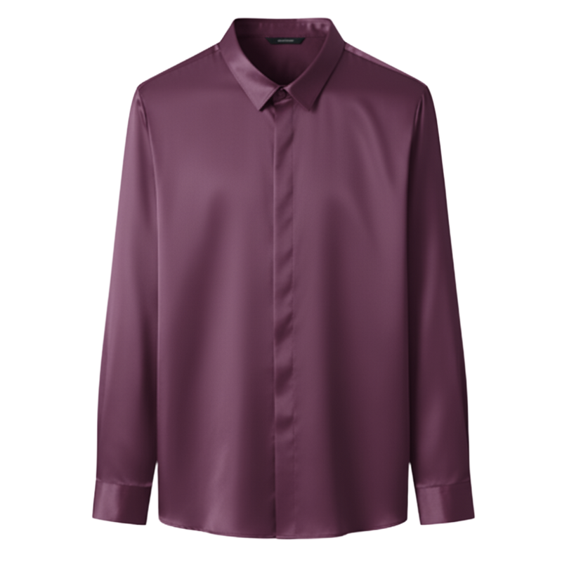 Non Iron Silk Blend Men's Polo