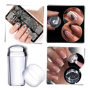 Perfect Symmetry Transparent Nail Art Tool