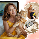 Pet Hair Remover Mitten