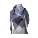 Plaid Cashmere Scarf Mohair feel