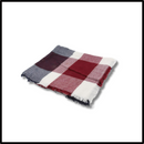 Plaid Cashmere Scarf Mohair feel