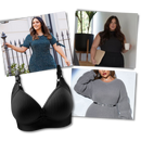Plus Size Wireless Push-Up Bra
