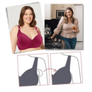 Plus Size Wireless Push-Up Bra