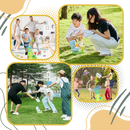 Portable Easy Lunch Flying Disk Toy