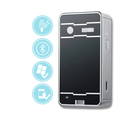 Portable holographic keyboard