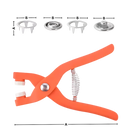 Quick Assembly Snap Button Press