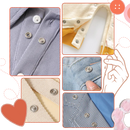 Quick Assembly Snap Button Press