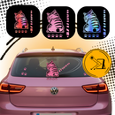 Quirky Cat Wiper Decal