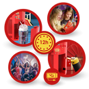 Rechargeable Firework Bubble Machine