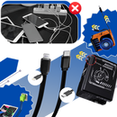 Retractable Cable Dual Charger