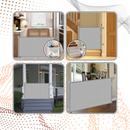 Retractable Sturdy Mesh Pet & Baby Gate