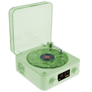 Retro-Style Waves Vinyl Player