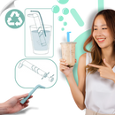 Reusable Hiccaway Straw