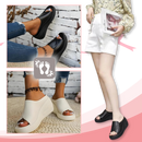 Shock Absorption Orthopedic Heeled Sandals