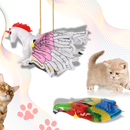 Simulated Flying Bird Cat Toy