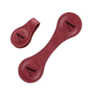 Sleek Personalized Magnetic Leather Bookmark