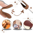 Sleek Personalized Magnetic Leather Bookmark