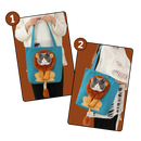 Soft & Breathable Lion Cat Bag