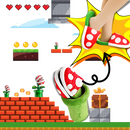 Soft Plush Mario Piranha Plant Slippers