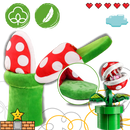 Soft Plush Mario Piranha Plant Slippers
