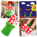 Soft Plush Mario Piranha Plant Slippers