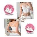 Soft Stylish Lace Trim Crop Top