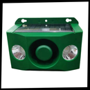 Solar Motion-Activated Animal Repellent
