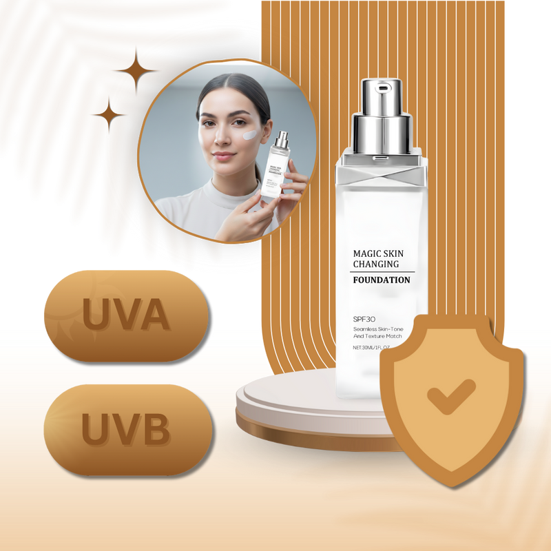 SPF 30 Color Changing Foundation