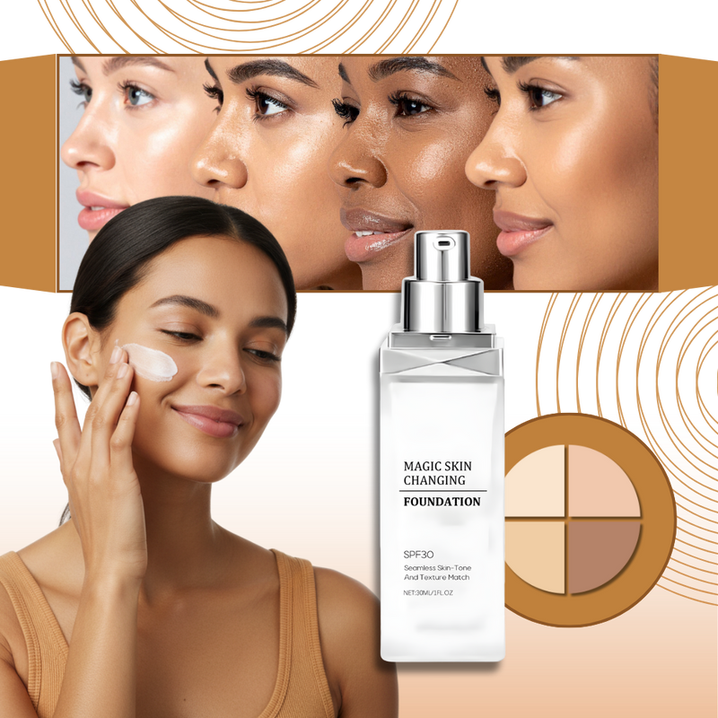 SPF 30 Color Changing Foundation