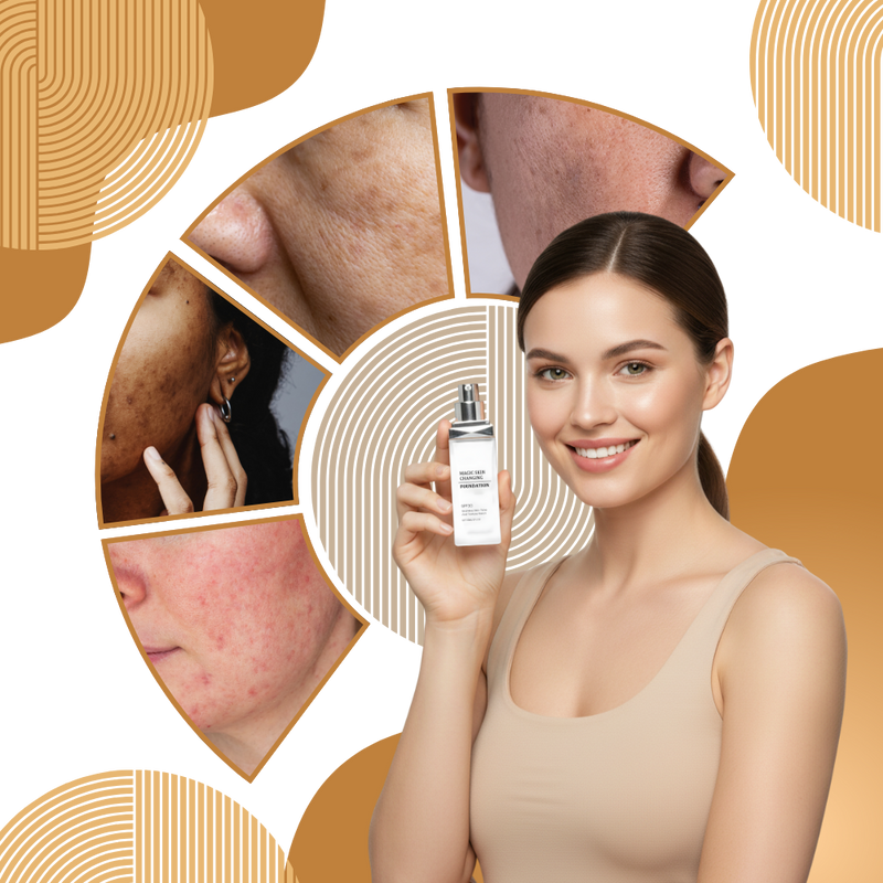 SPF 30 Color Changing Foundation