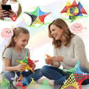 STEM Boosting Hyperbolic Tiles