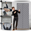 Stylish Thermal Efficient Door Curtain