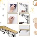 Stylish Wall Mounted Folding Table