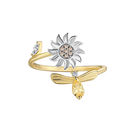 Sunflower Spinner Ring
