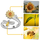 Sunflower Spinner Ring